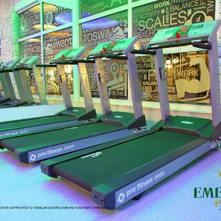 Студия Lux В Резиденции Emerald Park Block D Apartman